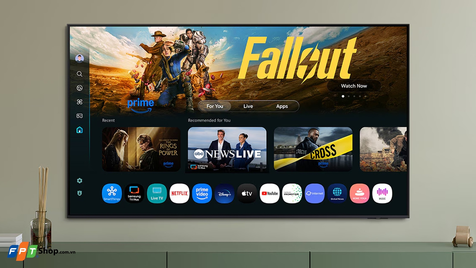 Samsung Smart AI TV QLED 55 inch 4K QA55Q6FA — ảnh 5