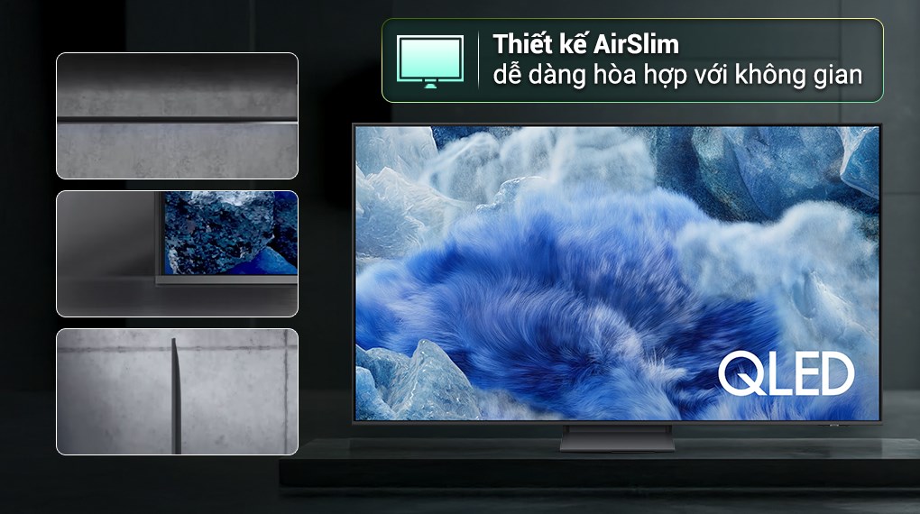 Smart Tivi QLED Samsung AI 4K 65 inch QA65Q8F5 - Thiết kế