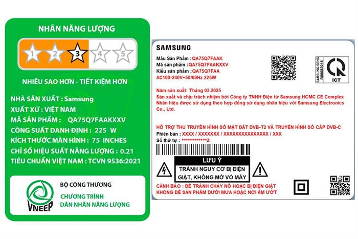 Samsung Smart TV QLED QA75Q7FA — ảnh 7