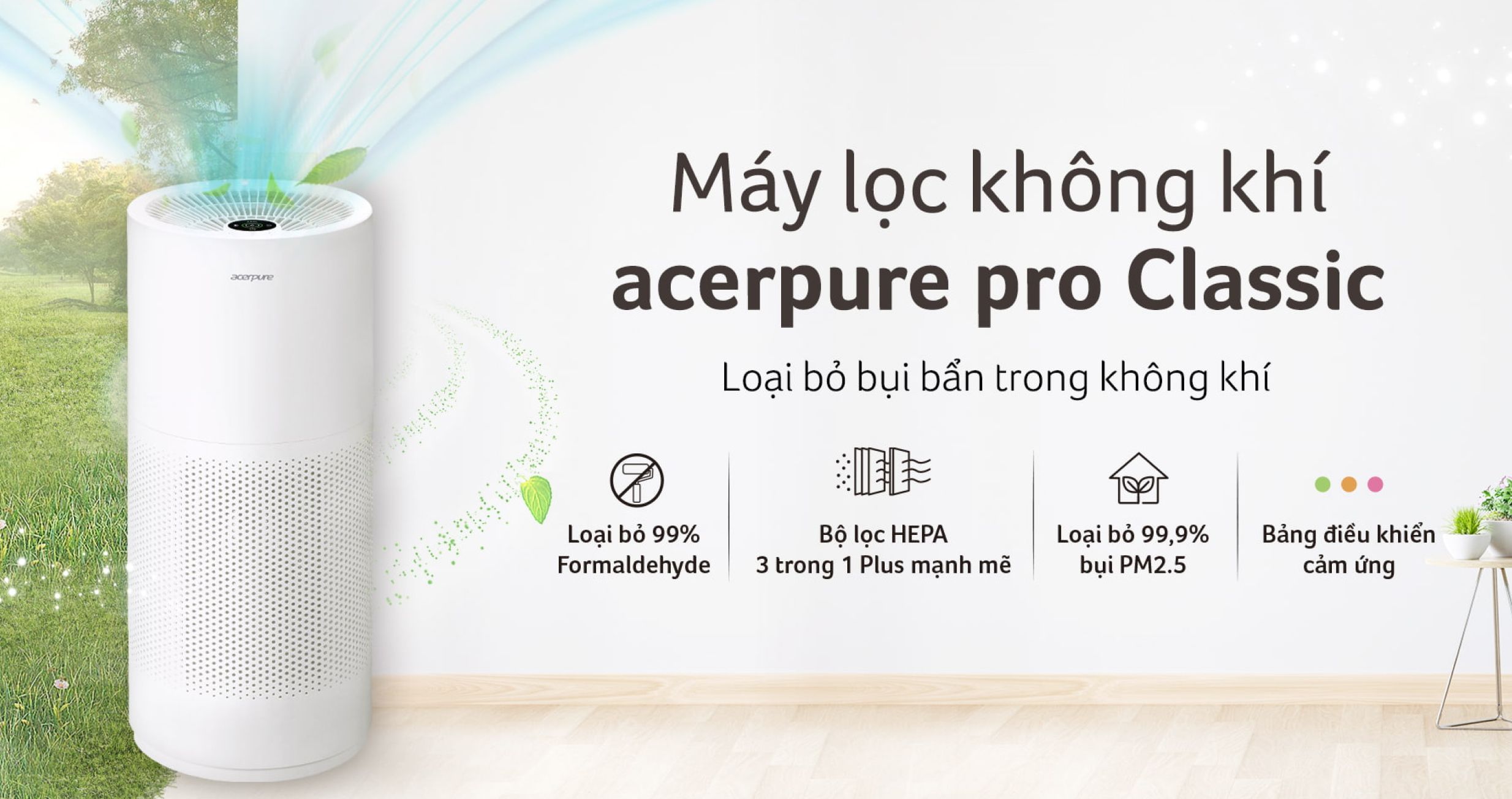 Máy lọc không khí Acerpure Pro P2 Classic — ảnh 2