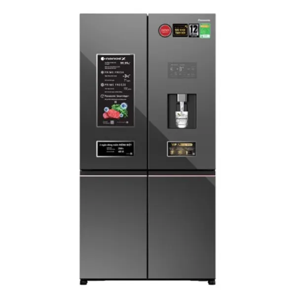 Tủ lạnh Panasonic Multidoor 621L Prime Edition 2023 (NR-XY680YMMV) — ảnh 2