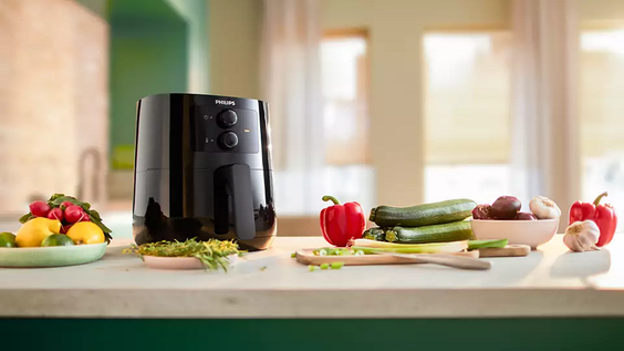 Nồi chiên không dầu Philips HD9200/90 có chế độ nấu tiện lợi