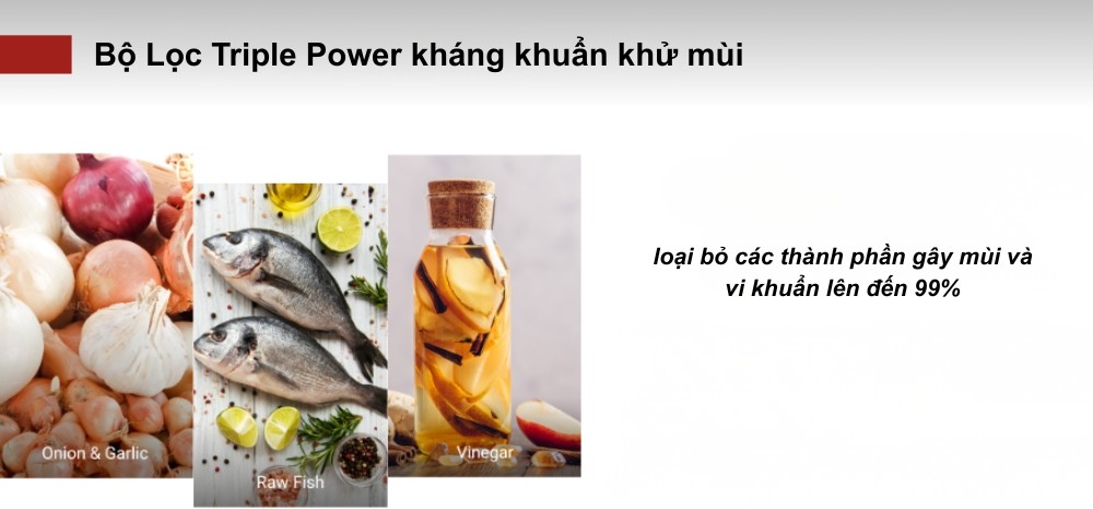 Tủ Lạnh Hitachi 407 Lít HRTN6443SAMGWVN kháng khuẩn, khử mùi hiệu quả