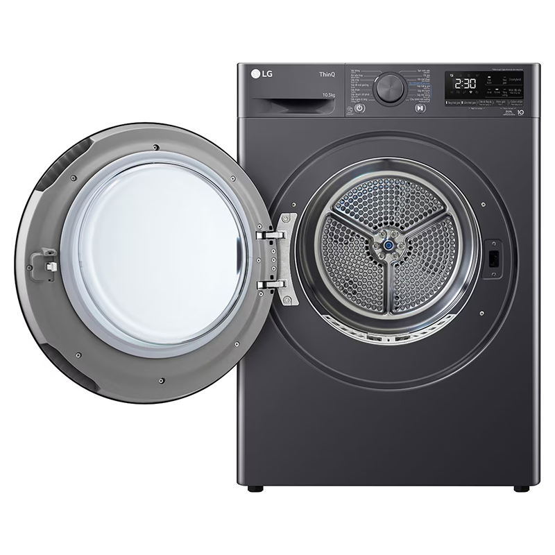 Máy sấy bơm nhiệt LG DUAL Inverter 10.5 Kg DVHP50M — ảnh 4