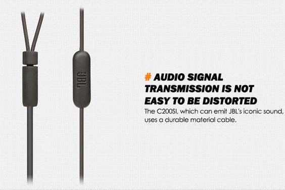 Tai nghe nhét tai JBL C200 SIU độ bền cao