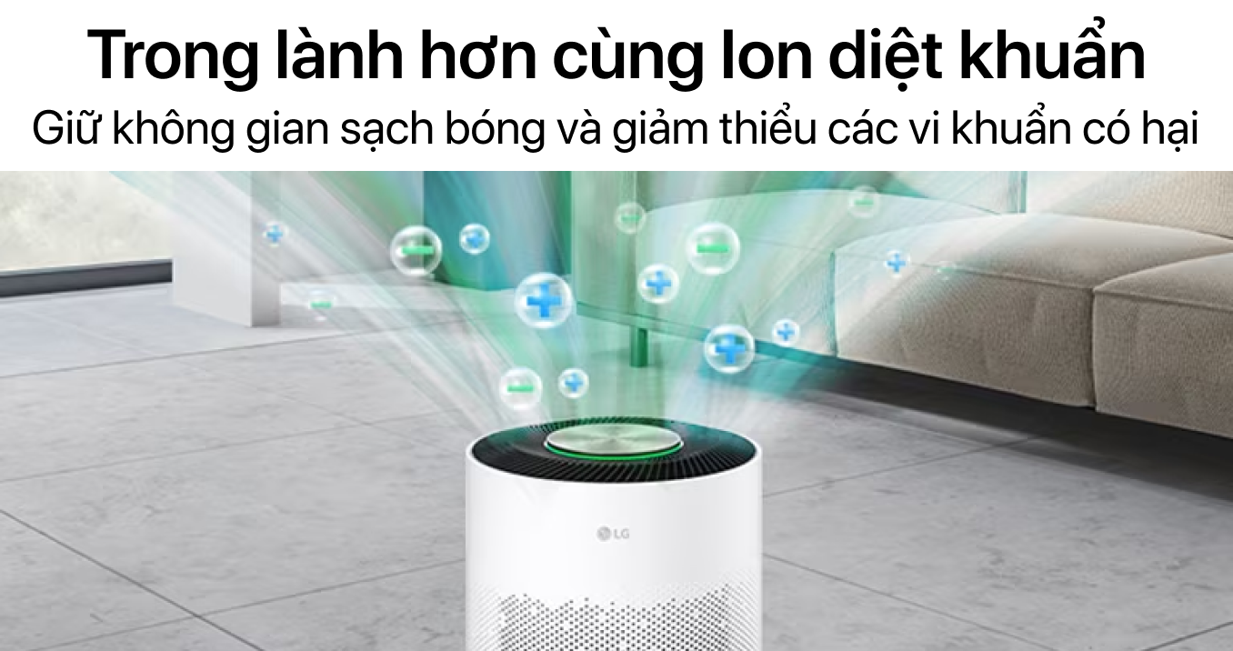 Máy lọc không khí LG Puricare 360 Hit AS60GHWG0 — ảnh 5