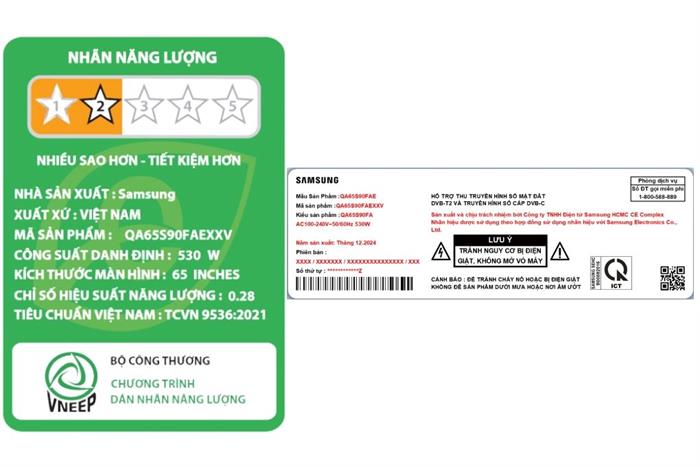 Samsung Smart TV OLED QA65S90F — ảnh 7