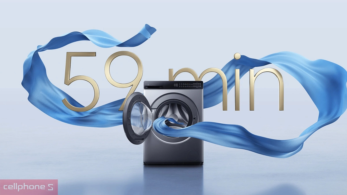 Công nghệ giặt tiên tiến của máy giặt sấy Xiaomi Mijia giặt 10.5 kg sấy 7 kg 2025