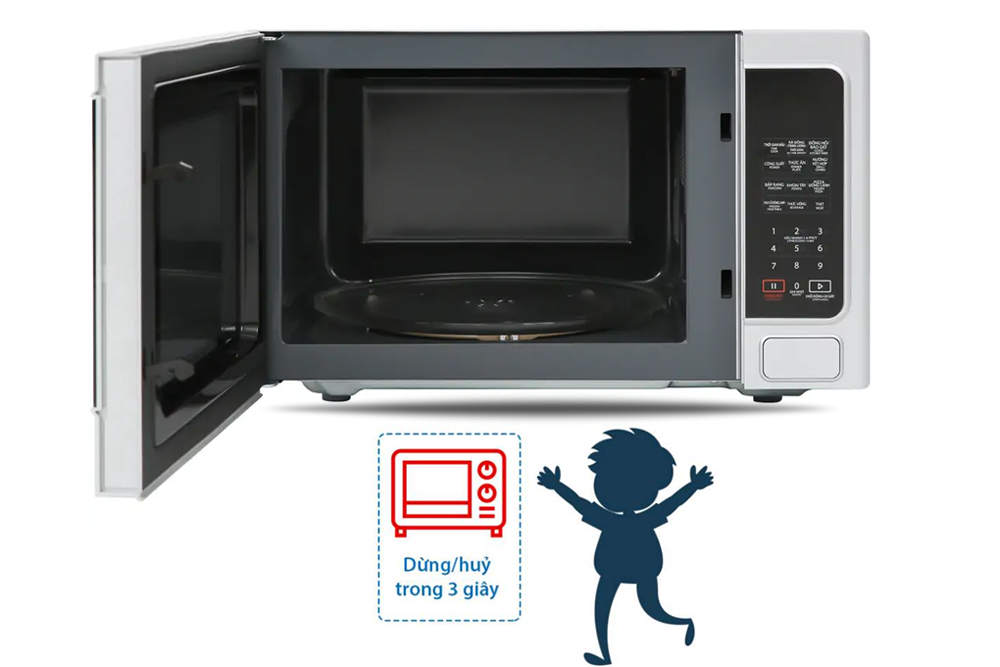 Toshiba ER-SGS34(S1)VN trang bị khóa trẻ em