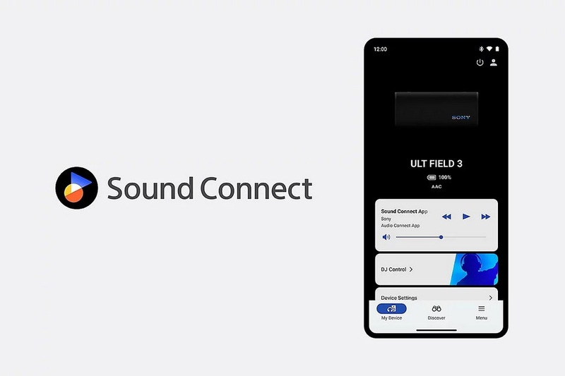 Loa Bluetooth Sony ULT FIELD 3 - Tùy chỉnh linh hoạt với ứng dụng Sony Sound Connect