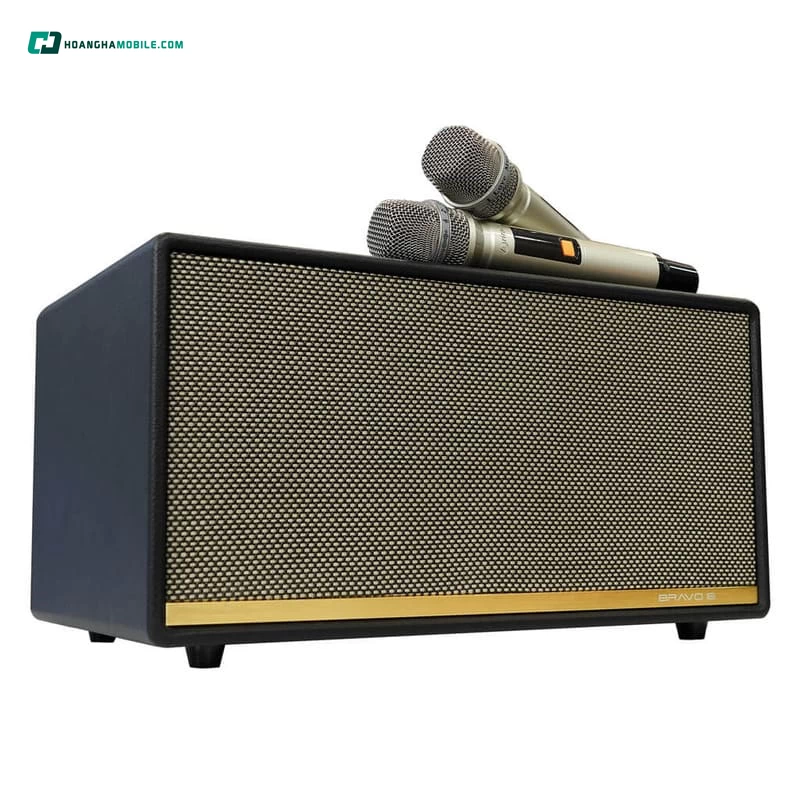 Loa Arirang BRAVO 8 sở hữu thiết kế gọn gàng với kích thước 470 x 285 x 250 mm cùng trọng lượng khoảng 11.5kg