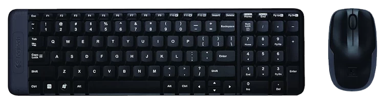 Bộ bàn phím chuột không dây Logitech MK220 Wireless — ảnh 2