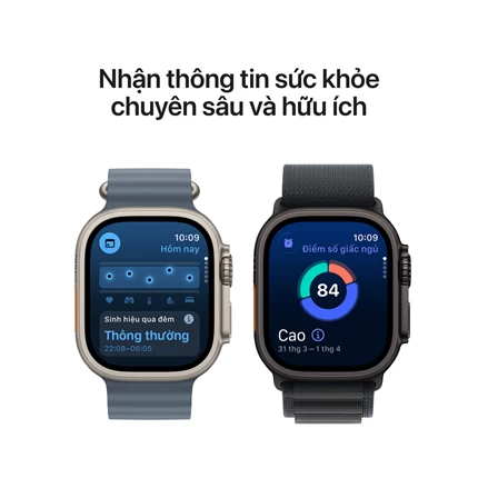 Apple Watch Ultra 3 GPS Cellular, 49mm Viền Titan Dây Alpine — ảnh 7