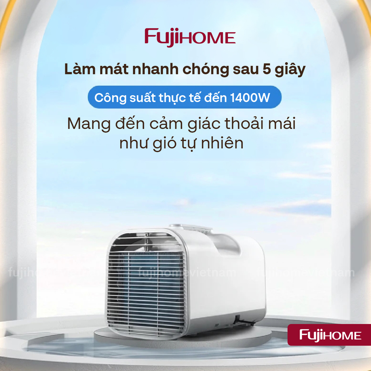 Máy điều hoà mini di động FujiHome PAC04 — ảnh 5