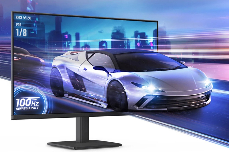 Màn hình Samsung LS24D300GAEXXV - Tần số quét 100Hz mượt mà từng chuyển động