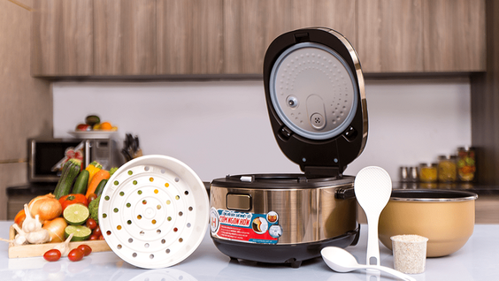 Nồi cơm điện cao tần Sunhouse Mama SHD8955 giữ nhiệt hiệu quả