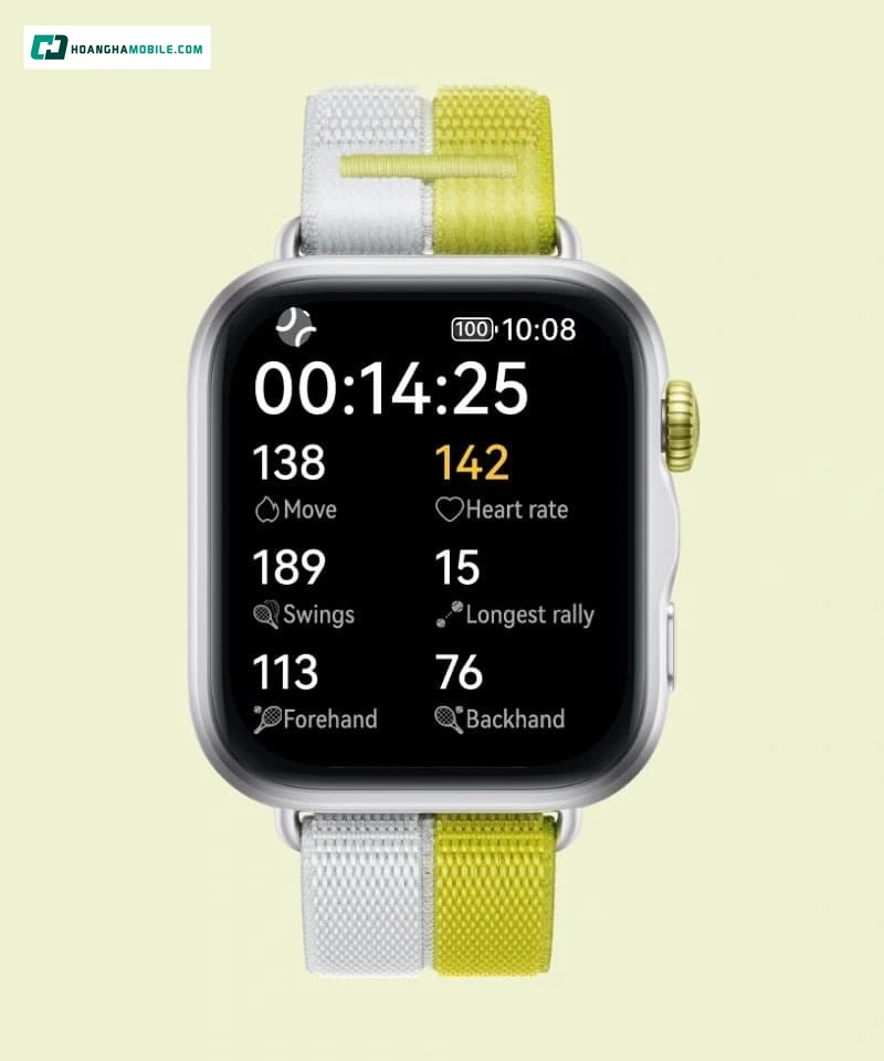 HUAWEI Watch Fit 5 - Dây nylon còn được trang bị hơn 100 chế độ luyện tập khác nhau