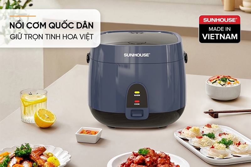 Màu tím thời thượng, sang trọng nổi bật bếp