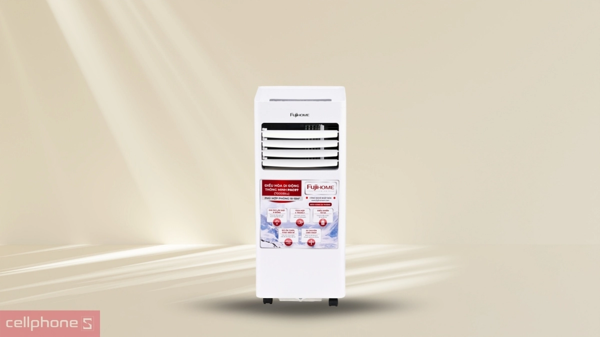 Dàn tản nhiệt điều hòa di động Fujihome PAC07