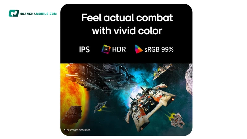 LG UltraGear sử dụng IPS và 27inch.