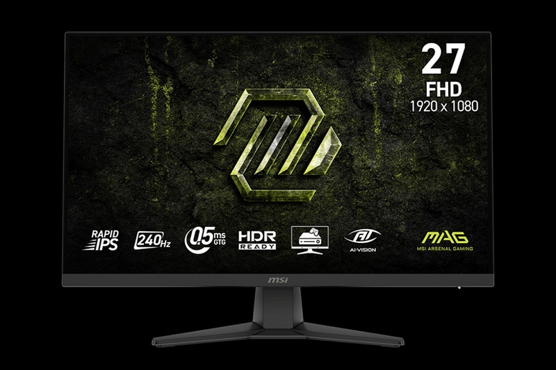 Màn hình Gaming MSI MAG 272F X24 - Thiết kế cân bằng giữa thẩm mỹ và hiệu năng