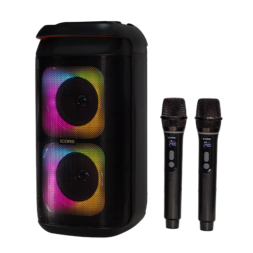 Bộ Loa Karaoke iCore ISM8 kèm 02 micro — ảnh 2