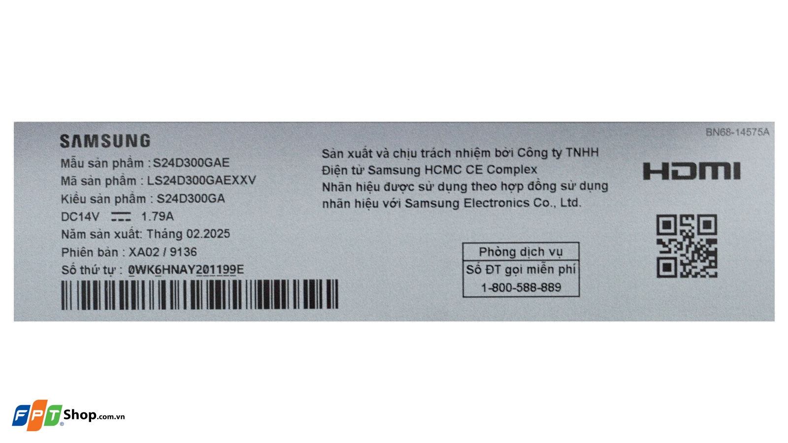 Màn hình Samsung LS24D300GAEXXV 23.8 inch FHD/IPS/100Hz — ảnh 9