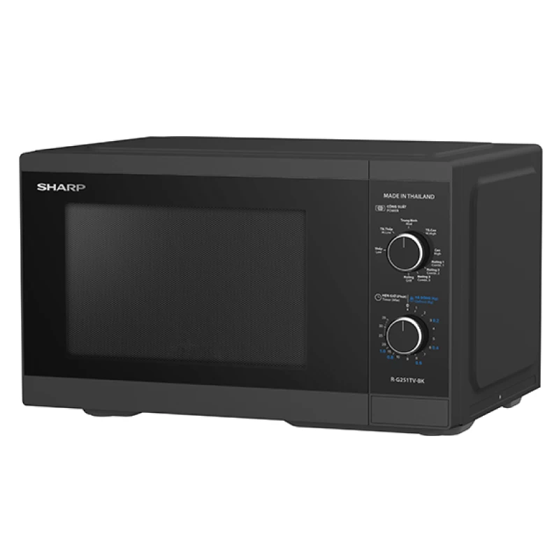 Sharp lò vi sóng có nướng R-G251TV-BK, 25L