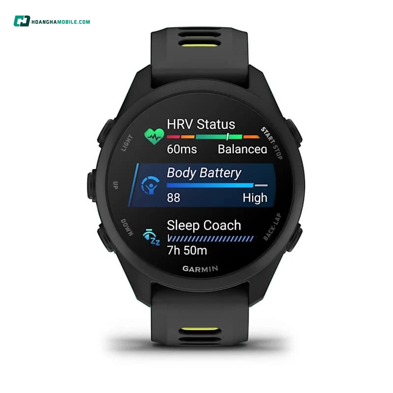 Đồng hồ thông minh Garmin Forerunner 170 Music hỗ trợ nhiều tính năng theo dõi sức khỏe hiện đại
