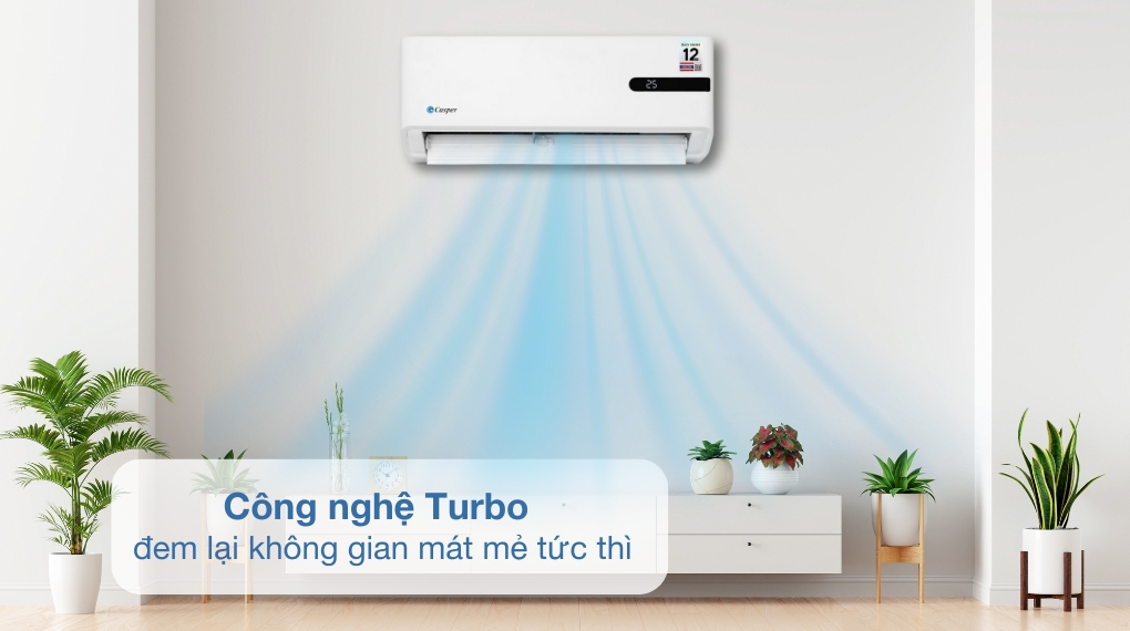 Máy lạnh Casper Inverter 1 HP GC-09IB36 - Công nghệ làm lạnh