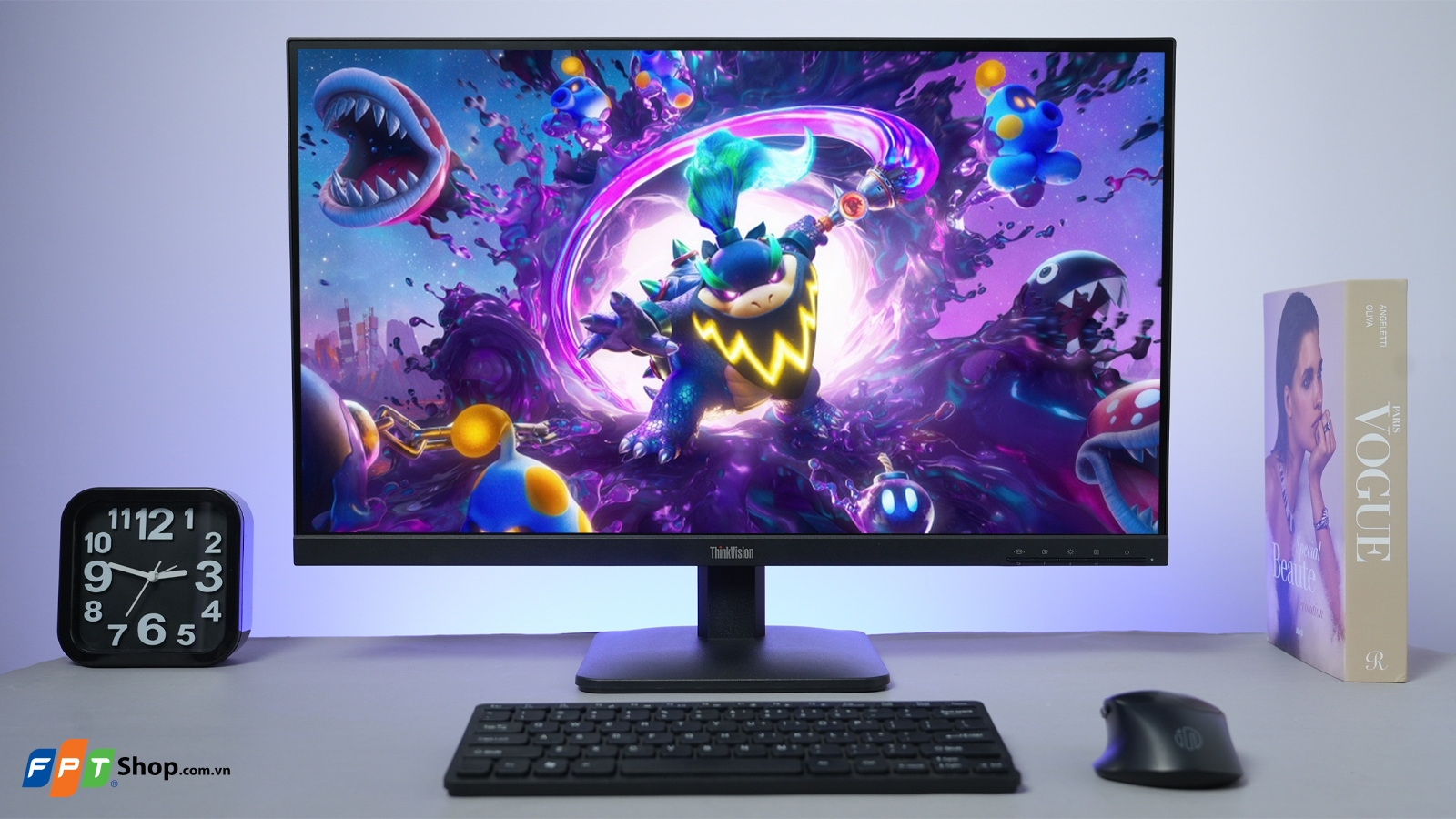 Màn hình Lenovo ThinkVision S27-4e 27 inch Full HD/IPS/100Hz (64BEKAR1VN) — ảnh 3