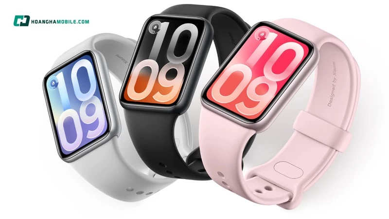 Đồng hồ Xiaomi band 10 pro viền gốm.