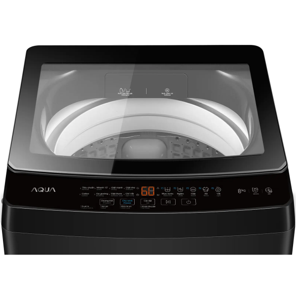 Máy giặt Aqua cửa trên 8kg 2024 (AWM8-316K(B)) — ảnh 5