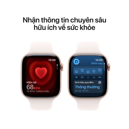 Apple Watch Series 11 GPS, 42mm Viền Nhôm Dây Cao Su — ảnh 6