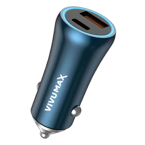 Củ sạc ôtô Vivumax O20 PD 120W&QC3.0