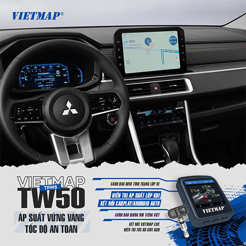 Bộ biến áp suất lốp Vietmap TW50 — ảnh 8