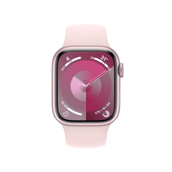 Apple Watch Series 9 45mm (GPS) Viền nhôm Dây cao su size M/L — ảnh 6