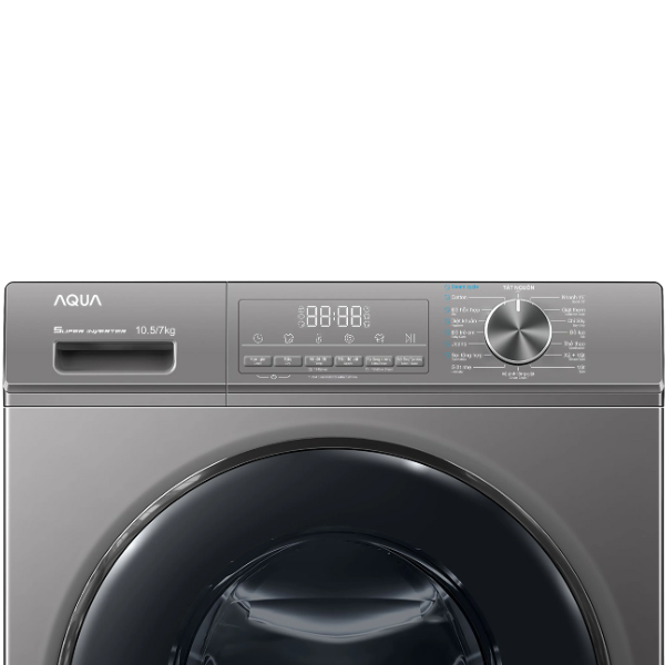 Máy giặt sấy Aqua giặt 10kg sấy 7kg 2024 (AQD-AH1051J.PS) — ảnh 5