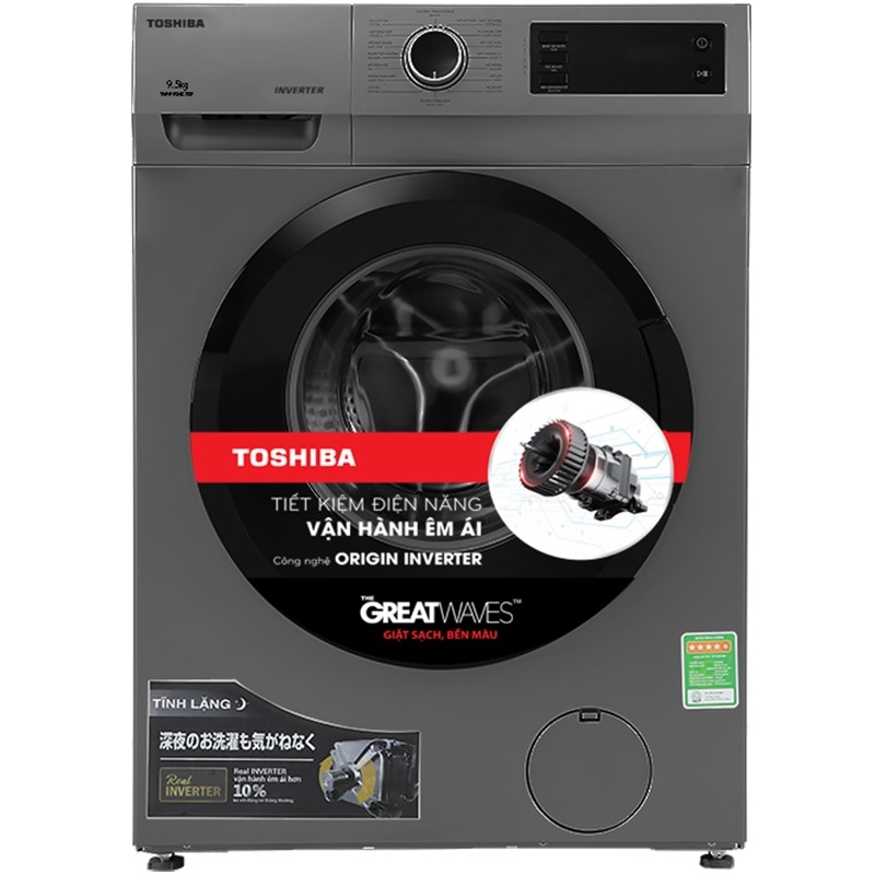 Máy giặt cửa trước Toshiba Inverter 9.5 kg TW-BK105S3V(SK)