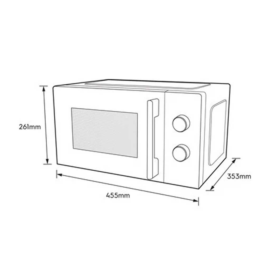 Lò Vi Sóng EMM20K22B 20 Lít — ảnh 8