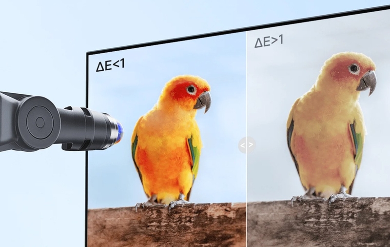 Độ chính xác màu ΔE < 1 cực kỳ chuyên nghiệp