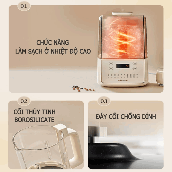 May Lam Sua Hat Da Nang 1 5l 1000w Bear Pbj F01g1 Hb 5h01k52 — ảnh 5