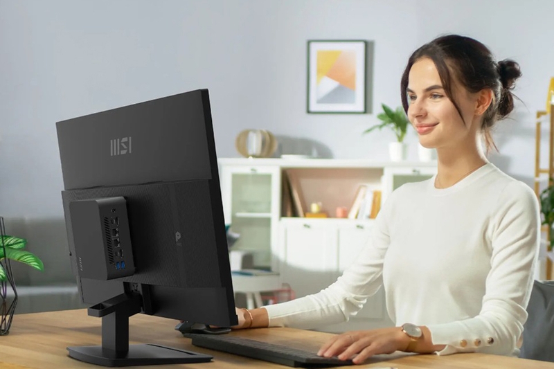 Màn hình MSI Pro MP243L E14 - Gọn gàng, phù hợp với nhiều không gian làm việc