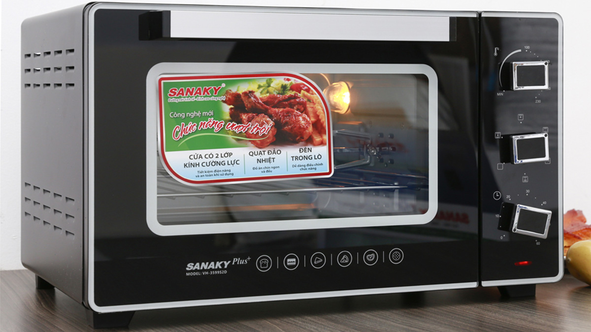 Sanaky VH-3599S2D hoạt động với công suất 1600W