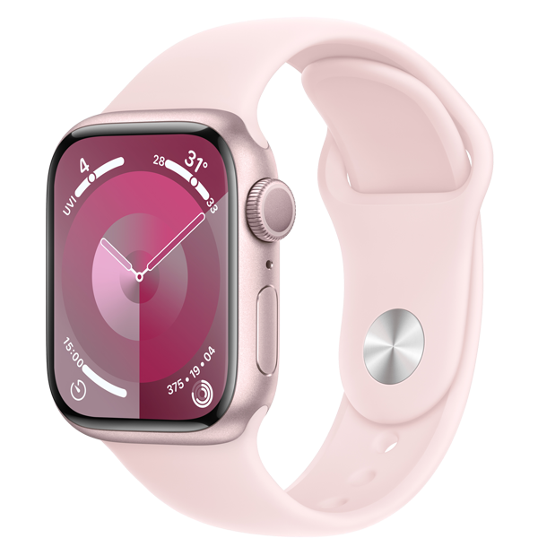 Apple Watch Series 9 45mm (GPS) Viền nhôm Dây cao su size M/L — ảnh 5