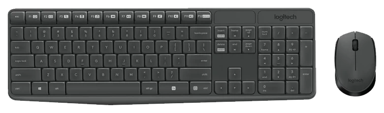 Bộ bàn phím chuột không dây Logitech MK235 Wireless — ảnh 2