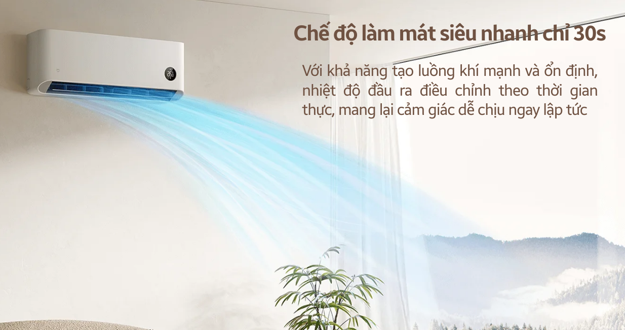 Máy lạnh Mijia Pro Eco Star 1.0 HP Inverter 2025 (9K) — ảnh 3