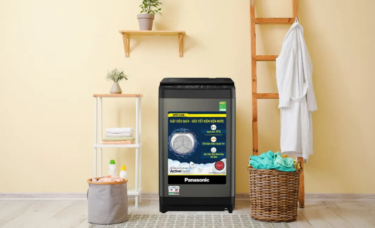 Máy giặt Panasonic cửa trên 8.2kg 2023 (NA-F82Y01DRV) — ảnh 9