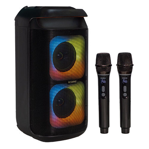Bộ Loa Karaoke iCore ISM8 kèm 02 micro — ảnh 1