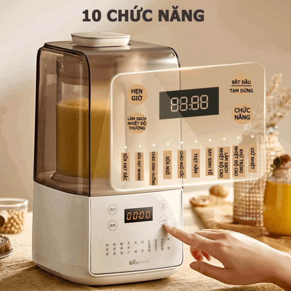May Lam Sua Hat Da Nang 1 5l 1000w Bear Pbj F01g1 Hb 5h01k52 — ảnh 3